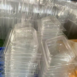 ชิ้นส่วนขึ้นรูปด้วยความร้อนจากพลาสติก ABS สีดำขาวแบบมีลาย - Product Image 1