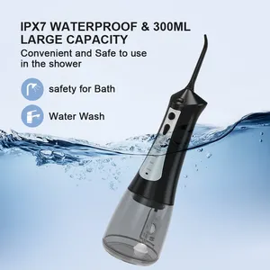 300ml 5 modalità Cordless da viaggio domestico ricaricabile portatile potente portatile per uso domestico elettrico dentale acqua