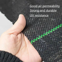 Couvre-sol tissé en plastique agricole pp tapis de contrôle des mauvaises herbes tissu barrière contre les mauvaises herbes telo pacciamatura tissu de paysage