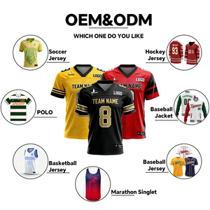 Maillots de football américain rétro personnalisés 2024/25 pour hommes, uniformes à manches courtes imprimés, survêtement avec détails brodés - Product Image 5