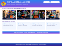 Fabricant de machines de basket-ball d'arcade, LED Pop-a-Shot, OEM, ODM, thème personnalisé