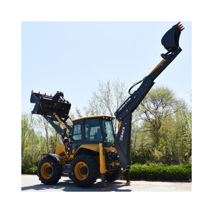 Retroexcavadora diésel 4x4 de alto torque, 2.5T, para construcción pesada, con cucharón grande y alta estabilidad, directo de fábrica. - Product Image 3