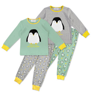 <span class=keywords><strong>Pyjama</strong></span> à manches longues pour enfants, ensemble en coton, imprimé, dessin animé pour garçons, nouvelle collection - Product Image 1