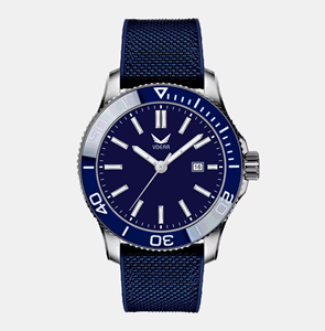 Montre de plongée pour homme 2021 de luxe avec bracelet en acier inoxydable doré, boîtier étanche - Product Image 5