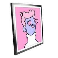 Zhsunyco - Pantalla Digital Cuadrada de 22 y 33.2 Pulgadas para Montaje en Pared, para Publicidad en Interiores y Aplicaciones de Texto