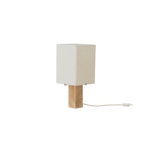 Vintage Style Bedside <b>Lamp</b> Geometric Solid Wood E27 LED Night Light Bedroom Ambiance Decoration - Product Image 5