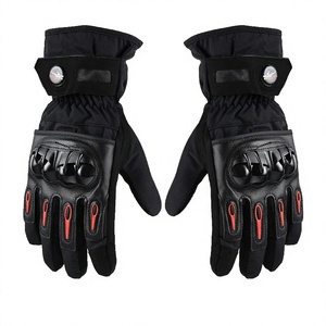 Guantes de Motocicleta para Invierno, Impermeables, Antideslizantes, Cálidos, de Dedo Completo, de Spandex y Poliéster, Unisex, para Uso en Exteriores y Esquí - Product Image 2