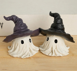 Sombrero de fantasma de terror de <span class=keywords><strong>Halloween</strong></span>, artesanías creativas de resina para adornos de jardín y decoraciones de fiesta transfronterizas - Product Image 3