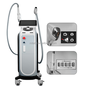 El último dispositivo de depilación láser de diodo 2 en 1 con sistema de enfriamiento TEC de 4 longitudes de onda para rejuvenecimiento de la piel y eliminación de tatuajes - Product Image 2