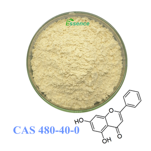 Экстракт растения бабочка древесный экстракт 99% хризина 5 7-дигидроксифлавон порошок CAS 480-40-0 - Product Image 1