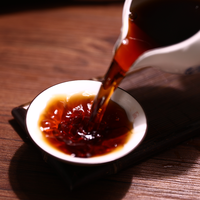 Vente directe usine en gros : Gâteau de thé Pu'er Shu fermenté naturel du Yunnan, 357g, thé Pu'er mûr pressé