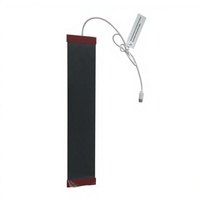 Mini Paneles Solares de 4W 6V, Panel Solar Largo de ETFE/Vidrio con Conector USB-C para Cortinas Inteligentes, Persianas Enrollables Inteligentes, Carga de Batería