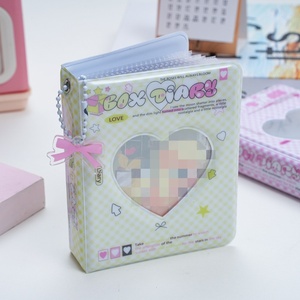 Raccoglitore <span class=keywords><strong>per</strong></span> Photocard Kpop, <span class=keywords><strong>Album</strong></span> <span class=keywords><strong>Fotografico</strong></span> 3-in-1, Porta Carte con Ciondolo a Farfalla, 36 Tasche, Porta Biglietti da Visita, Portachiavi in Plastica - Product Image 4