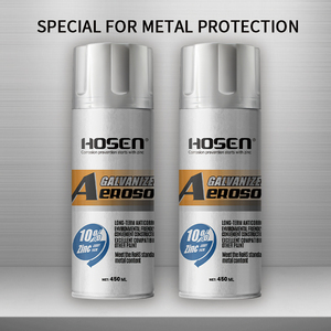 HOSEN Aérosol de revêtement au zinc 10 % – Spray protecteur pour surfaces architecturales, séchage rapide et excellente adhérence - Product Image 5