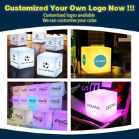 Lámpara de noche de cubo LED recargable Luz de noche LED para lámpara de mesita de noche