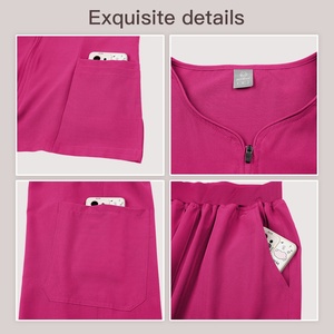 Nuevo Conjunto de Uniformes para Salón de Belleza, Accesorios Unisex para Spa y Masajes, Tela Dobby de Poliéster, Ropa de Trabajo para Hotel, Logotipo Personalizado, Talla XL - Product Image 3