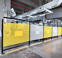 Clôture de sécurité en treillis soudé en acier galvanisé de qualité supérieure, découpable et pliable, enclos temporaire, cloison - Marque QIANKANG