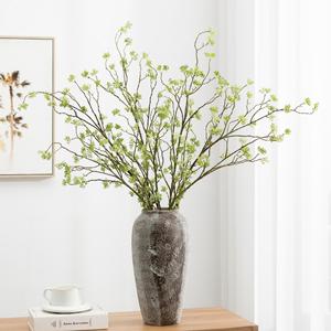Branche de fleur artificielle Meng Jie 100cm 200cm en PVC imitation gaufrage pour décoration intérieure - Product Image 2
