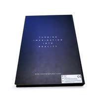 Brochure vidéo à écran Lcd à couverture rigide de haute qualité carte de présentation livre vidéo 7 'avec Pages