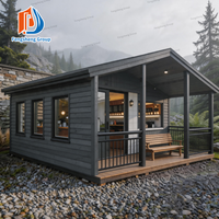 Maisons modulaires modernes en conteneurs, maisons miniatures, maisons conteneurs extensibles de 20 et 40 pieds à 3 chambres pour le Mexique, maisons préfabriquées habitables