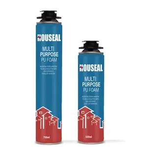 mega yield excellent bonding and mounting construction aerosol cans polyurethane foam