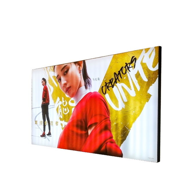 Fabric Light Box Custom Sizes and Custom Printing Advertising SEG Frameless Tension Fabric Light Box