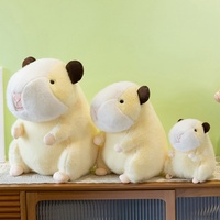 Jouets en peluche mignons et doux pour cobayes, lapin gras en tissu, poupée de compagnie, jouets en peluche pour enfants