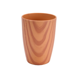 Gobelet réutilisable en plastique PP imitation bois Bencircle, sans BPA, pour eau, jus, café, cuisine, restaurant, hôtel - Product Image 1