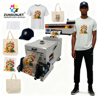 Imprimante A3 30cm 3D pour vêtements, t-shirts, transfert numérique, sublimation, film DTF, imprimante à jet d'encre, machine d'impression