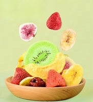 12 Soorten Gemengde Smaak Knapperig Fruit Gevriesdroogde Banaan Kiwi Plakjes Fd Vijgen Knapperig Fruit En Groente