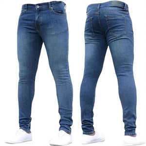 Última Moda en Jeans de Mezclilla para Hombre, Lavado Clásico, Transpirables, Estilo Inglés, Venta al Por Mayor, OEM, Mejor Precio, Diseño Personalizado - Product Image 1