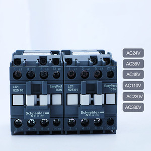Contactor EasyPact AC24V LC1N2510B5N para Distribuidores, Contactor de CA - Product Image 1