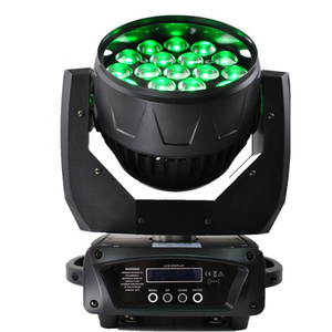 Zoom RGBW 4in1 <span class=keywords><strong>19x12W</strong></span> <span class=keywords><strong>LED</strong></span> di chuyển đầu rửa ánh sáng - Product Image 2