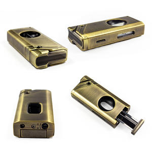 Briquet <span class=keywords><strong>coupe</strong></span>-cigare multifonctionnel en métal, <span class=keywords><strong>coupe</strong></span>-vent, à allumage direct, design minimaliste portable, pour le commerce transfrontalier - Product Image 4