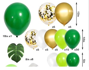Offre Spéciale Kit d'<span class=keywords><strong>arche</strong></span> de ballons pour fête thème jungle, <span class=keywords><strong>arche</strong></span> en latex vert, <span class=keywords><strong>dinosaure</strong></span>, jouet cadeau de Noël, fête de Noël - Product Image 2