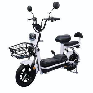 Vélo électrique <span class=keywords><strong>de</strong></span> Shandong pour adultes, 3 vitesses, <span class=keywords><strong>frein</strong></span> à <span class=keywords><strong>tambour</strong></span>, batterie au plomb-acide avec pédales, autonomie <span class=keywords><strong>de</strong></span> 50 km - Product Image 1