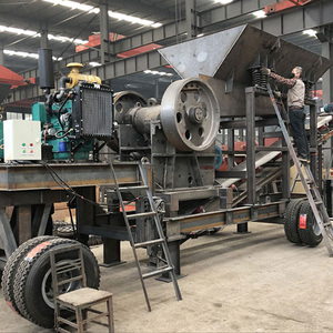 Broyeur à mâchoires pour gravier de type moteur diesel PE220X350, petit modèle, direct usine - Product Image 2