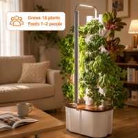 Système d'hydroponie WiFi avec lumière LED de culture, machine de plantation intelligente sans sol, arrosage automatique, jardinière d'intérieur pour la maison