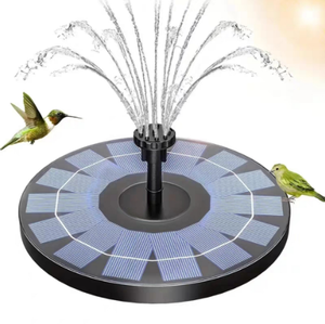 Lampe solaire à LED 12W pour <span class=keywords><strong>piscine</strong></span>, <span class=keywords><strong>fontaine</strong></span> de jardin à étages, boule lumineuse, <span class=keywords><strong>fontaine</strong></span> d'ange avec batterie, idéale pour l'extérieur - <span class=keywords><strong>Prix</strong></span> avantageux - Product Image 1