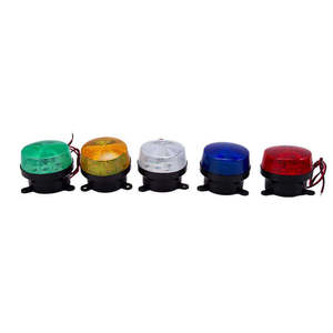 Lampe de signalisation clignotante rouge, ambre, verte, étanche, pour extérieur, DC9-15V, pour <span class=keywords><strong>portail</strong></span> d'usine, fabricant OEM - Product Image 1