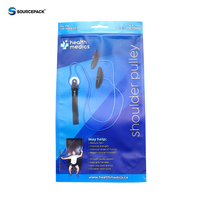 Sachet Mylar Personnalisable Fini Mat avec Fermeture Zip Refermable et Trou de Suspension pour Présentation en Magasin