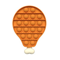 Jouets sensoriels en silicone vert dinosaure ONEQUAN pour enfants, jouets à presser pour soulager l'anxiété et le stress, pour les tout-petits