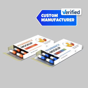 Boîte d'emballage en papier pharmaceutique avec logo personnalisé imprimé |   Boîte à médicaments en carton écologique, fabrication OEM, vente en gros, Selangor - Product Image 4