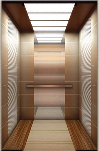 Ascenseur de passagers moderne sans engrenage de haute qualité 800 kg avec cabine en acier inoxydable pour les immeubles de bureaux en Chine - Product Image 6