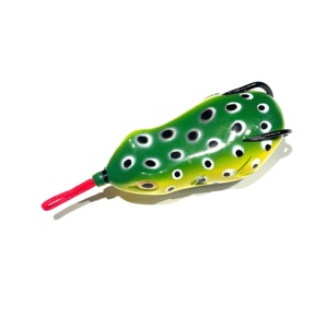 Señuelo Artificial de PVC Suave con Forma de Rana Cabeza de Serpiente para Pesca en Agua Salada y Dulce - Product Image 2