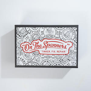 Caja de papel plegable de primera calidad Lipack, cajas rígidas de forma cuadrada impresas con logotipo personalizado - Product Image 2