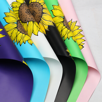 Papier d'emballage pour fleurs Xihuanong à motif tournesol, papier Yuyin de qualité supérieure, papier DIY pour bouquets pour fleuristes