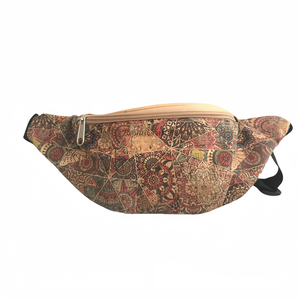 Bolsa <span class=keywords><strong>de</strong></span> Cinturón <span class=keywords><strong>de</strong></span> <span class=keywords><strong>Corcho</strong></span> para Mujeres Ajustable Mochila <span class=keywords><strong>de</strong></span> Cintura Impresa Diseño Estiloso Logo Personalizado - Product Image 1