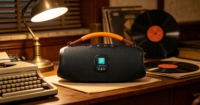 Haut-parleur Bluetooth portable 50W avec écran d'affichage, son HiFi, rechargeable par Type-C, haut-parleurs professionnels, haut-parleur audio TF USB
