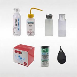 LBTEK FCWP-R <b>Optical</b> Cleaning Tool Cleanroom Wipes Swabs Wash Bottle Air Blower Dust-free Fiber Laboratory Lint Free Wholesale - Product Image 3